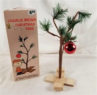 New In Box14" Tall Charlie Brown Christmas Tree