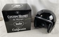 Indie Serie 1 Custom Motorcycle Helmet And Visor