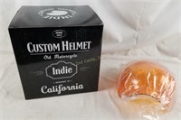 Indie Serie 1 Custom Motorcycle Helmet And Visor