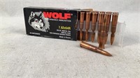(20)Wolf 200gr Steel Cased 7.62x54r Ammo
