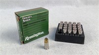 (25)Remington Golden Saber 124gr 9mm Luger +P