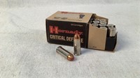 (20)Hornady 165gr 44 SPL Critical Defense Ammo