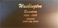 Complete Set of Washington Quarters 1932-1998 with