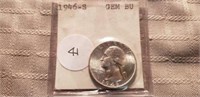 1946S Washington Quarter MS65