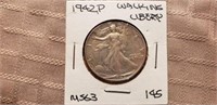 1942P Walking Liberty Half Dollar MS63