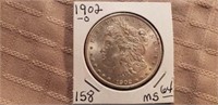 1902O Morgan Dollar MS64
