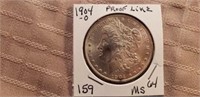 1904O Morgan Dollar Proof Like MS64