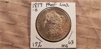 1879S Morgan Dollar Proof Like MS63