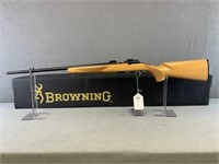 94. Browning T-Bolt, .22 Mag, Maple Stock, 22"