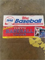 '88 and '90 tops baseball sets