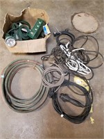 Yard light set and misc extension cords