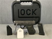 110. Glock 36 .45 Auto, LNIB, Ex Mag, SN: BGHT710