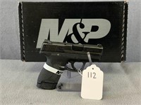 112. S&W M&P Shield 9mm, M2.0, NIB, Ex. Mag, SN: