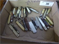 29 knives (some AS IS)