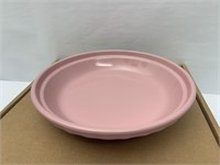 Pink pie plate
