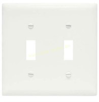 Pass & Seymour TP2WCC30 2 Toggle Wall Plate