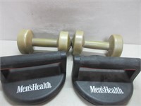 MEN'S HEALTH EXERCISERS AND WEIGHTS