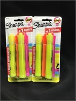 2 packs sharpie highlighters