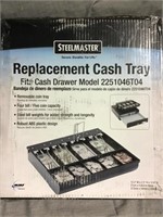 Steel master replacement cash tray