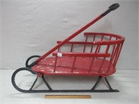 AWESOME RED CHILD'S PULL SLED