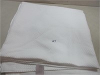 HOTEL COLLECTION TABLE CLOTH 66X67 INCHES