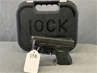 138. Glock Mod. 26 9mm Compact, Box, SN: CCC653