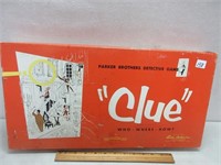 NEAT PARKER BROS GAME OF CLUE