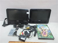 PHILLIPS PORTABLE DVD PLAYERS AND ACCESSORIES