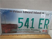 PEI GREEN PROVINCE LICENSE PLATE - NEW