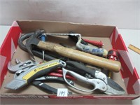HAMMER AND ASSORTED TOOLS