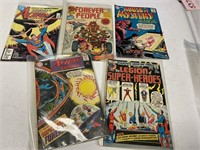 VINTAGE DC LEGION OF SUPER HEROS & ACTION COMICS