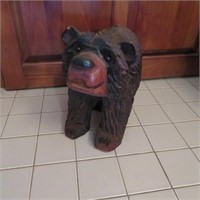 Wooden Carved Bear