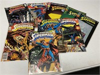 VINTAGE DC THE ADVENTURES OF SUPERMAN COMICS