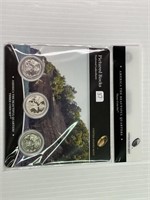US Mint Pictured Rocks 3 Coins Set-2012