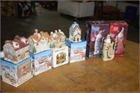 Christmas Candle Village