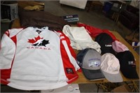 Sport Items, Team Canada Shirt, Hats & More