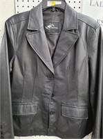 LEATHER COAT