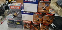 LOT of New Oil Filters Fram High Mileage Mixed