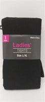 LADIE'S TIGHTS SIZE L/XL 1 PACK