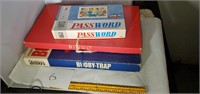 Vintage Games - Booby Trap, Bingo, Password