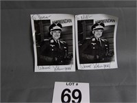 Hogan's Heros Werner Klemperer Autographed Photos