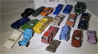 Vintage Lot of Metal Mini Toy Cars