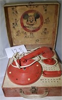 Vintage Micky Mouse Phonograph