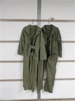 Lot of 2 Military Jumpsuits