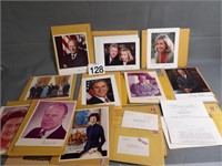 Autographed Photos and White House Correspondence