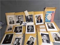Autographed Photos of Politicians