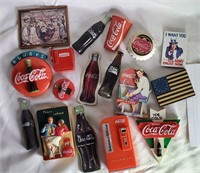 Lot of Vintage Coca Cola Magnets
