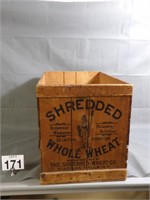 Large Shredded Wheat Shipping Crate