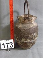 Early Copper Water Bucket