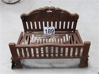 Cast Iron Fireplace Grate (As Found)